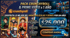 PACK Crunchyroll & Prime video 1 año