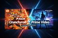 PACK Crunchyroll & Prime video 1 año
